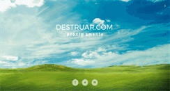 Desktop Screenshot of destruar.com